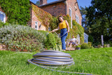 Hadice HOZELOCK - Ultramax 12,5 mm x 30 m, až 70 % recyklovaného PVC, robustní, odolná proti povětrnostním vlivům, odolná proti kroucení, ohybu a rozdrcení, šedá