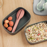 BergHoff dvojitý bento box - Leo (sada obědového boxu 19x12,5x9 cm, dva boxy, vhodné do mikrovlnné trouby, vzduchotěsné těsnění, vhodné na mytí v myčce, ideální na svačiny / svačiny / saláty) 3950126 Dózy na potraviny Naty Shop