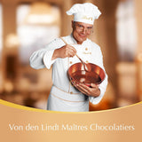 Dárková krabička Lindt LINDOR s různými čokoládami, cca. 15 lanýžů LINDOR, 4 druhy (mléčná čokoláda, bílá čokoláda, hořká čokoláda 60% a lískový ořech), 187 g
