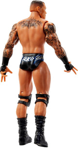 Akční figurka Mattel WWE Randy Orton, hlavní bitevní série #154, přibl. 15 cm vysoká Sběratelská postava s 10 body pohybu a realistickým vzhledem, JCV42, [Vícebarevné] akční figurky Naty Shop