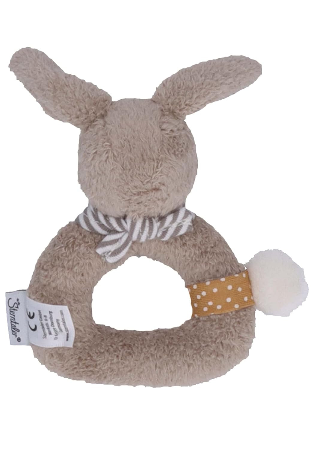Sterntaler baby unisex chytací hračka dětská chytací hračka happy bunny - dětská chytací hračka, dětská chytací hračka, dětská hračka - hnědá Toys Bebe Naty Shop