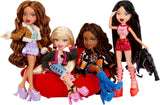 Bratz jde ven! - Jade - 1 sběratelská panenka s doplňky, oblečením, taškou, slunečními brýlemi a štětcem - Hračka pro děti - Věk 6+, červená