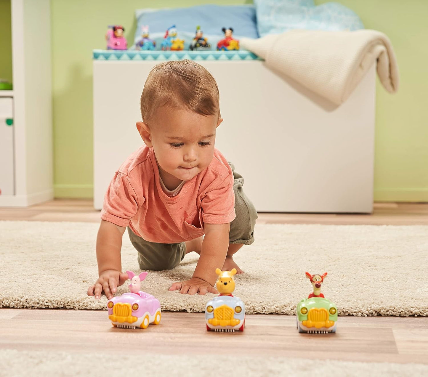 Vtech TUT TUT Baby Flitzer - Tygří kabriolet - Autíčko s hudbou, větami a zajímavými zvuky - Pro děti ve věku 1-5 let Bebe Toys Naty Shop