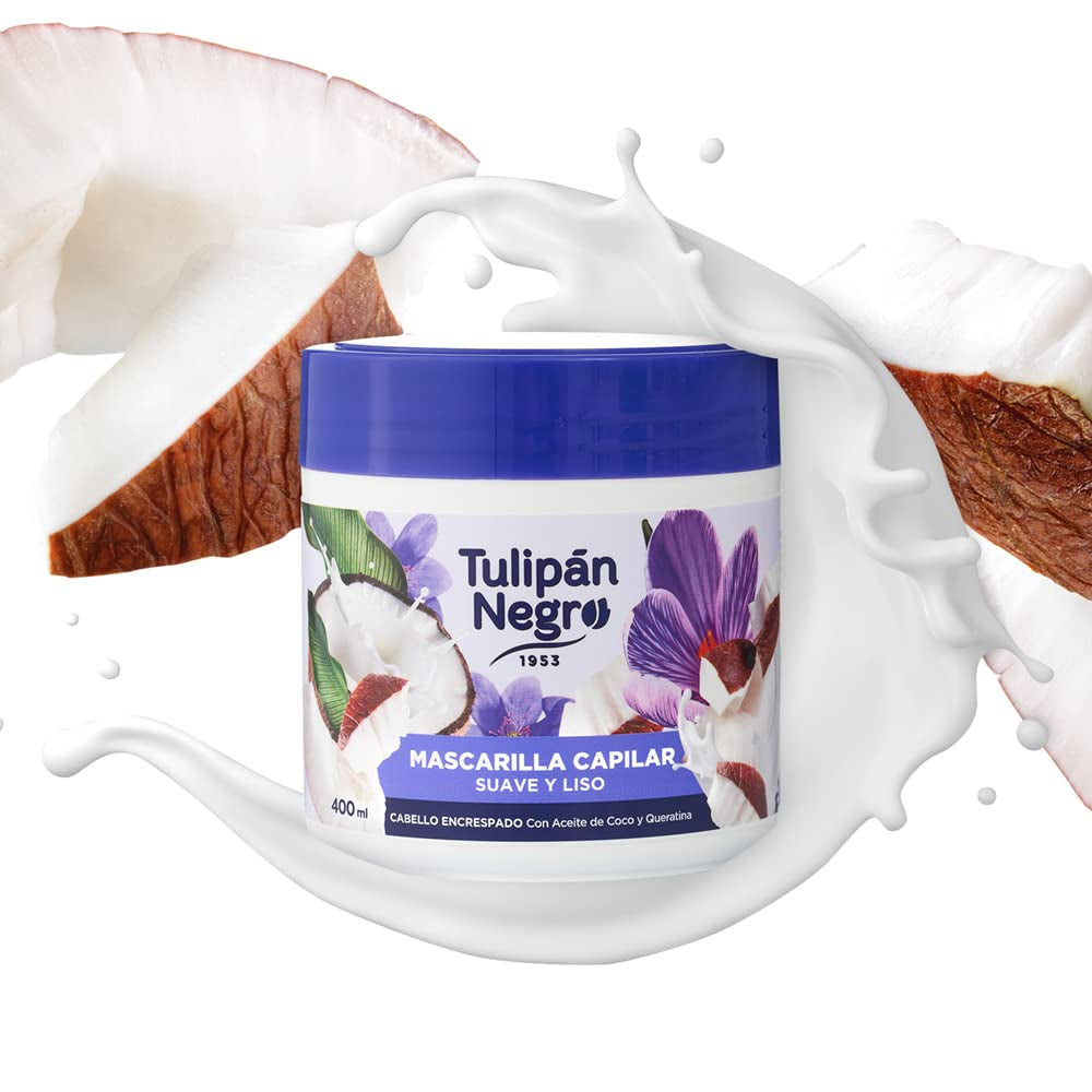 Soft Smooth Black Tulip Mask 400ml Naty Shop Hair Mask Výchozí název