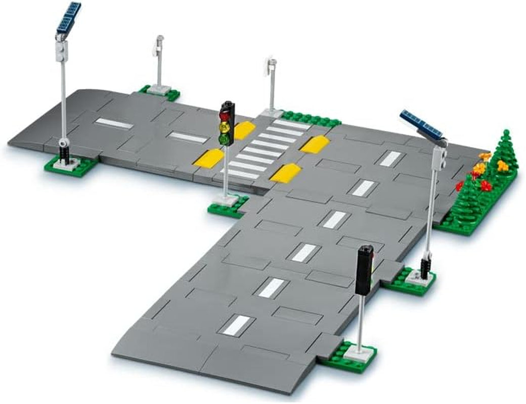 LEGO City Road Křižovatka se semafory Stavebnice s cihlami svítícími ve tmě 60304 Stavebnice Besuche den LEGO-Store