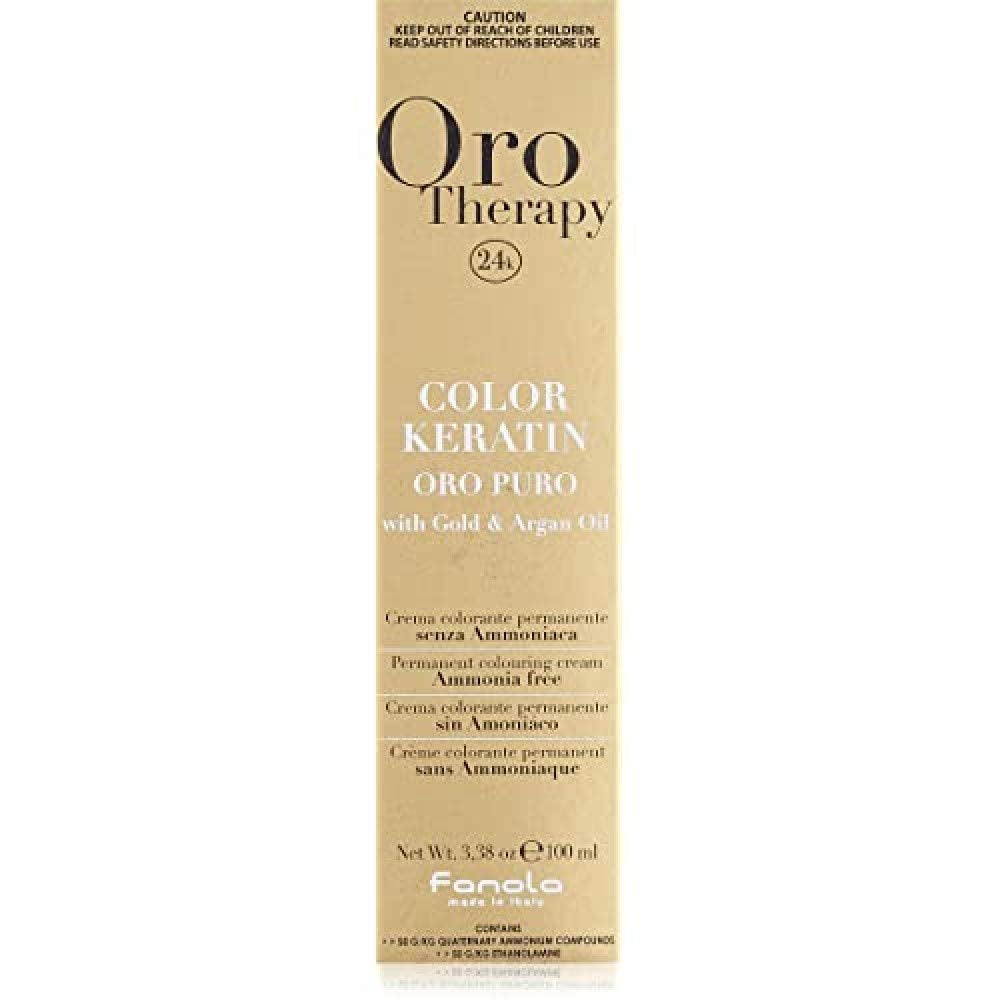 Fanola Oro Therapy Color Keratin 5.0 100ml Barva na vlasy Naty Shop 11.1 Super Blonde Platinum Ash