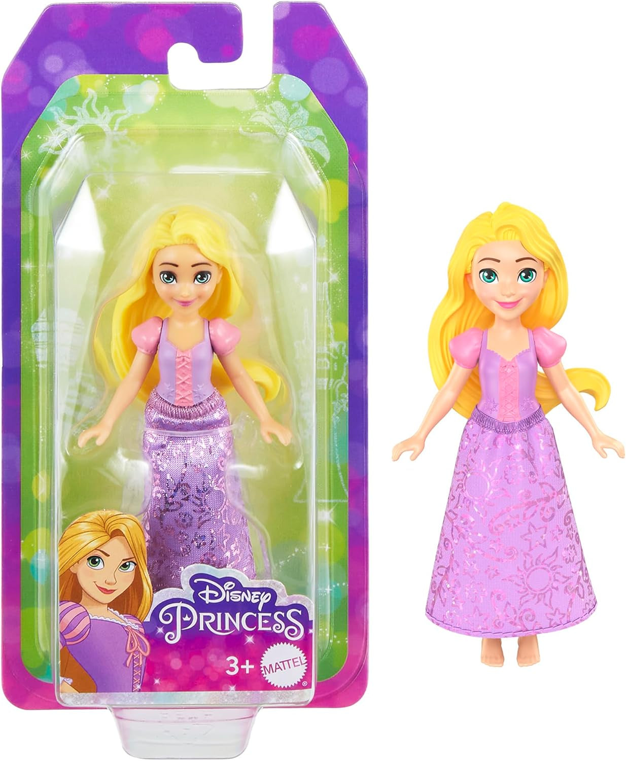 Princezny Disney – HLW 70 – Kloubová panenka, 9cm – Rapunzel – Postavička
