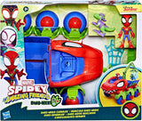 Marvel Spidey a jeho super přátelé Dino Crawler Superhrdina s figurkami Spideyho a Dino a transportní hračkou pro děti od 3 let Akční figurky Naty Shop