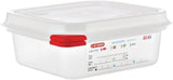 03350 PP Dóza na potraviny GN s víkem, 1,1 l, 65 mm (4 kusy) Naty Shop boxy na potraviny 65 X 176 X 162 mm