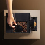 Kompaktní espresso Cecotec Cremmaet Cube, 1350 W, lisovací systém 10 g, předinfuzní systém, 19 bar, systém termobloku, 5 nastavení mletí, dotykový ovládací panel