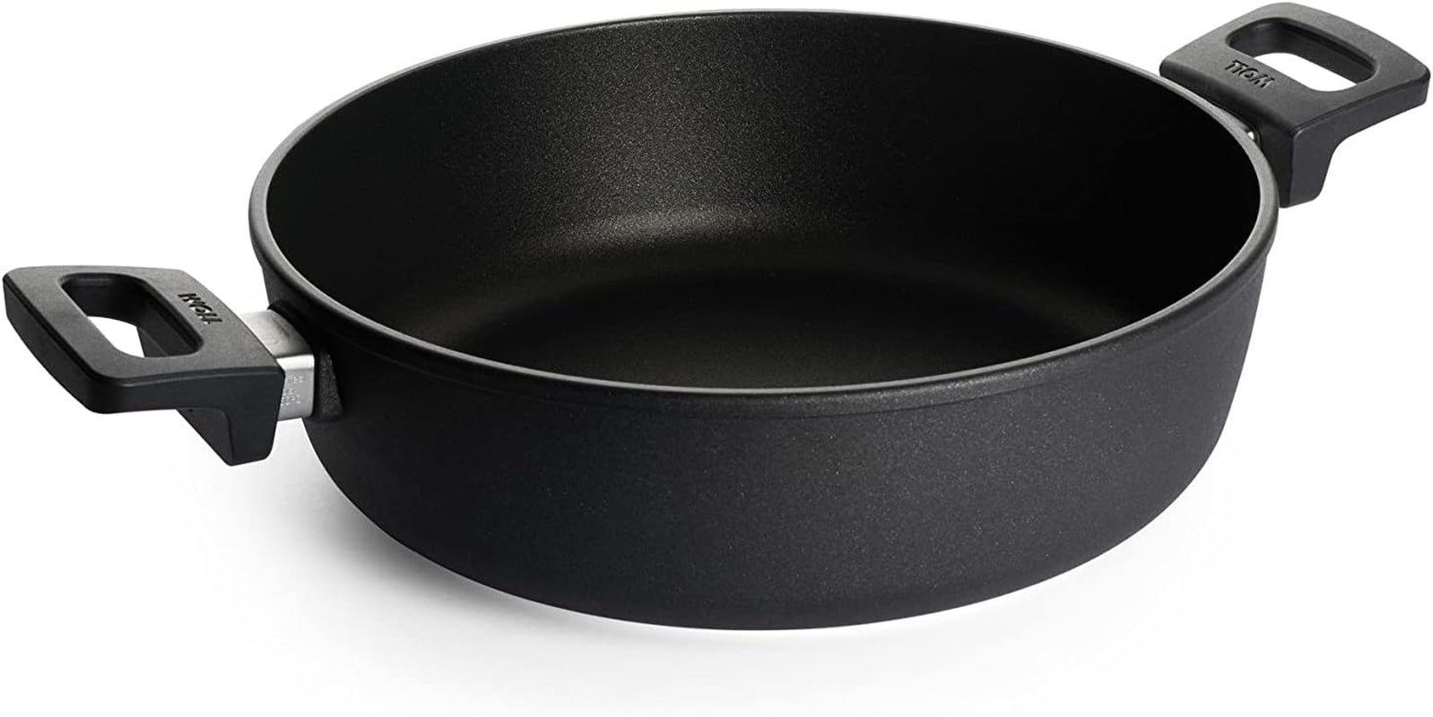 Woll Nowo Titanium Kasserolle - Induktiv -, Ø 32 Cm, 8 Cm Hoch, 5,5 litru, Mit 2 Seitengriffen - Geeignet Für Alle Herdarten Formy a plechy na pečení Naty Shop 4 litry