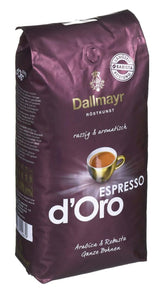 Espresso d'Oro celá zrnková 8x 1000g (8000g) - silně ochucená káva