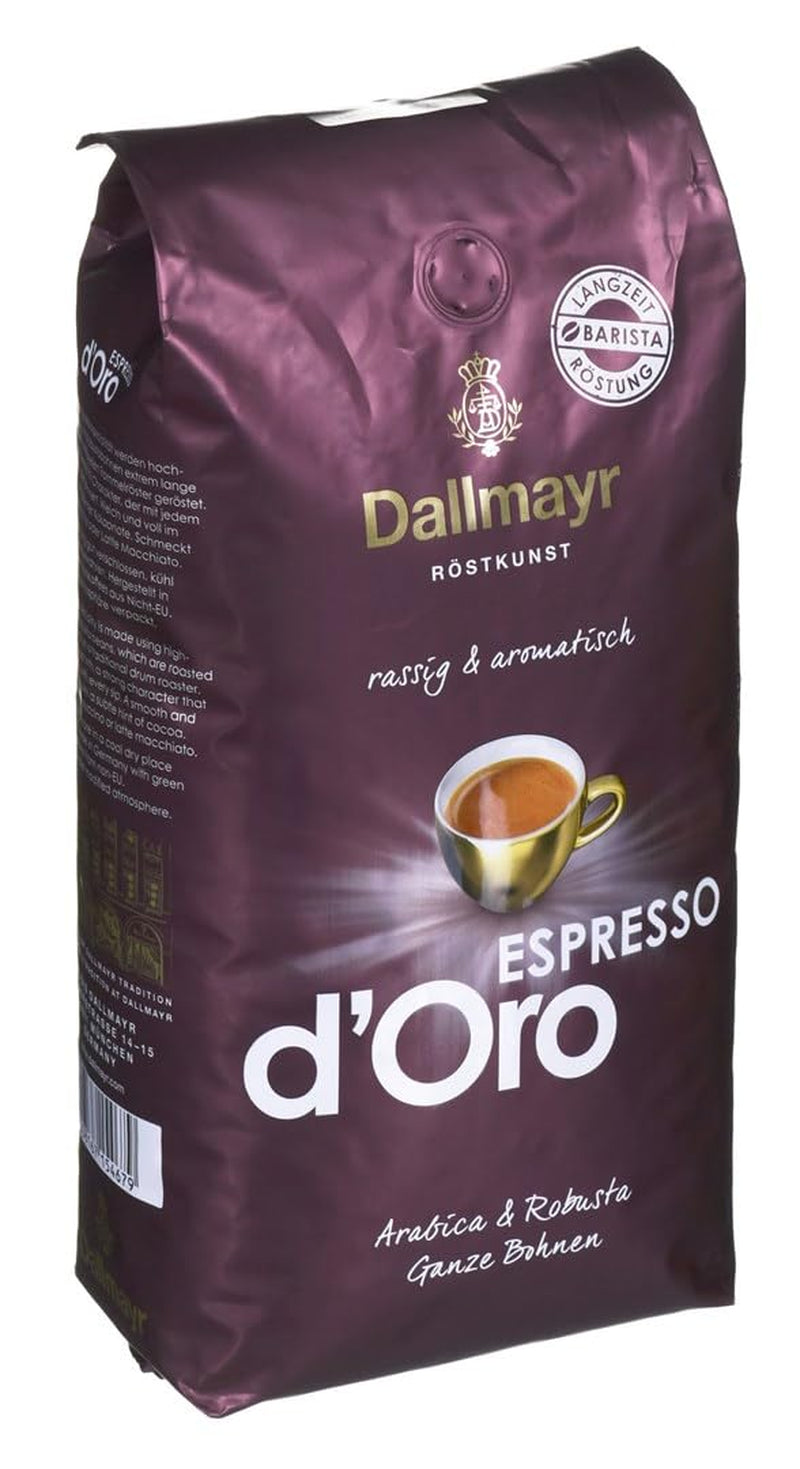 Espresso d'Oro celá zrnková 8x 1000g (8000g) - silně ochucená káva
