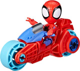 SPIDEY a JEHO ÚŽASNÍ PŘÁTELÉ Hračka na motorku Marvel Spidey pro chlapce a dívky od 3 let Akční figurky Naty Shop