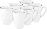 Seltmann Weiden - Lido Black Line - 36dílná sada nádobí - porcelán (včetně 6 hrnků na kávu)