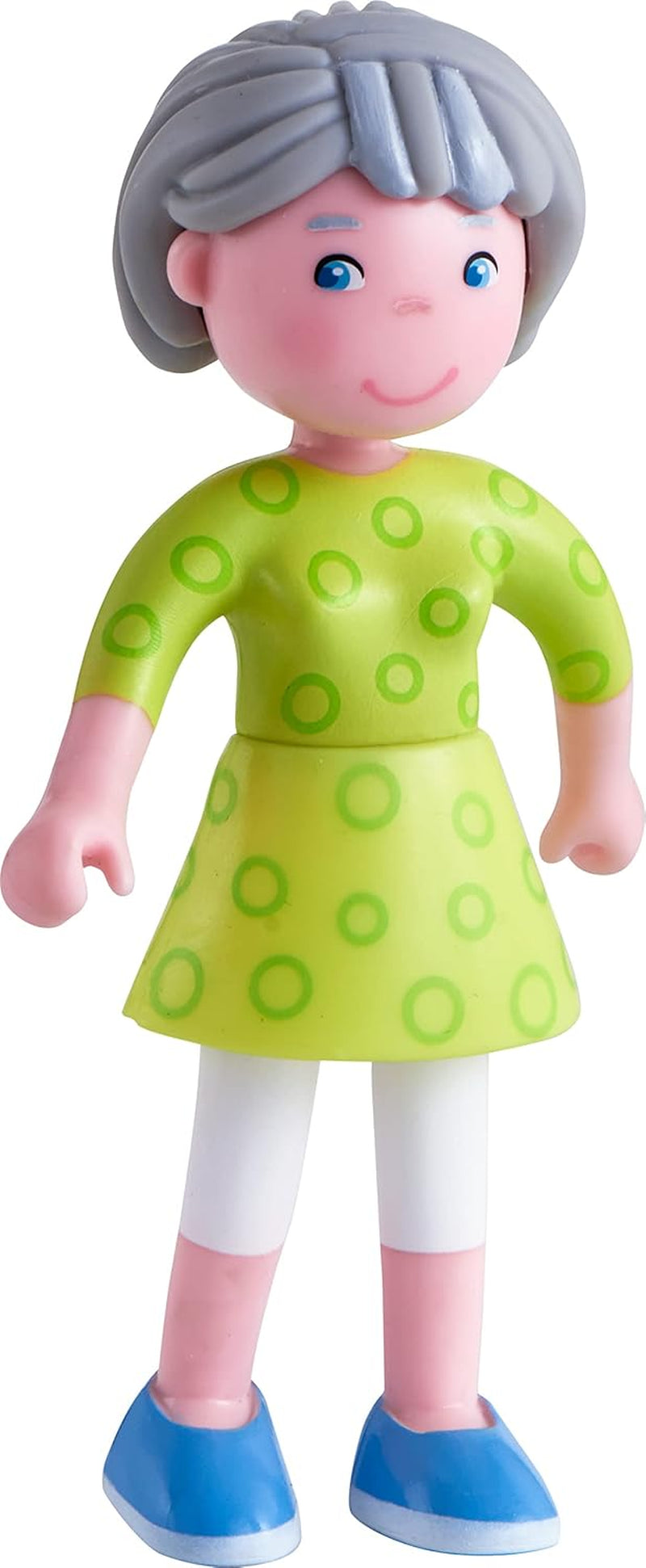 HABA 306147 - Hrací sada Little Friends Prarodiče, flexibilní panenky a zvířátka od 3 let, vícebarevná