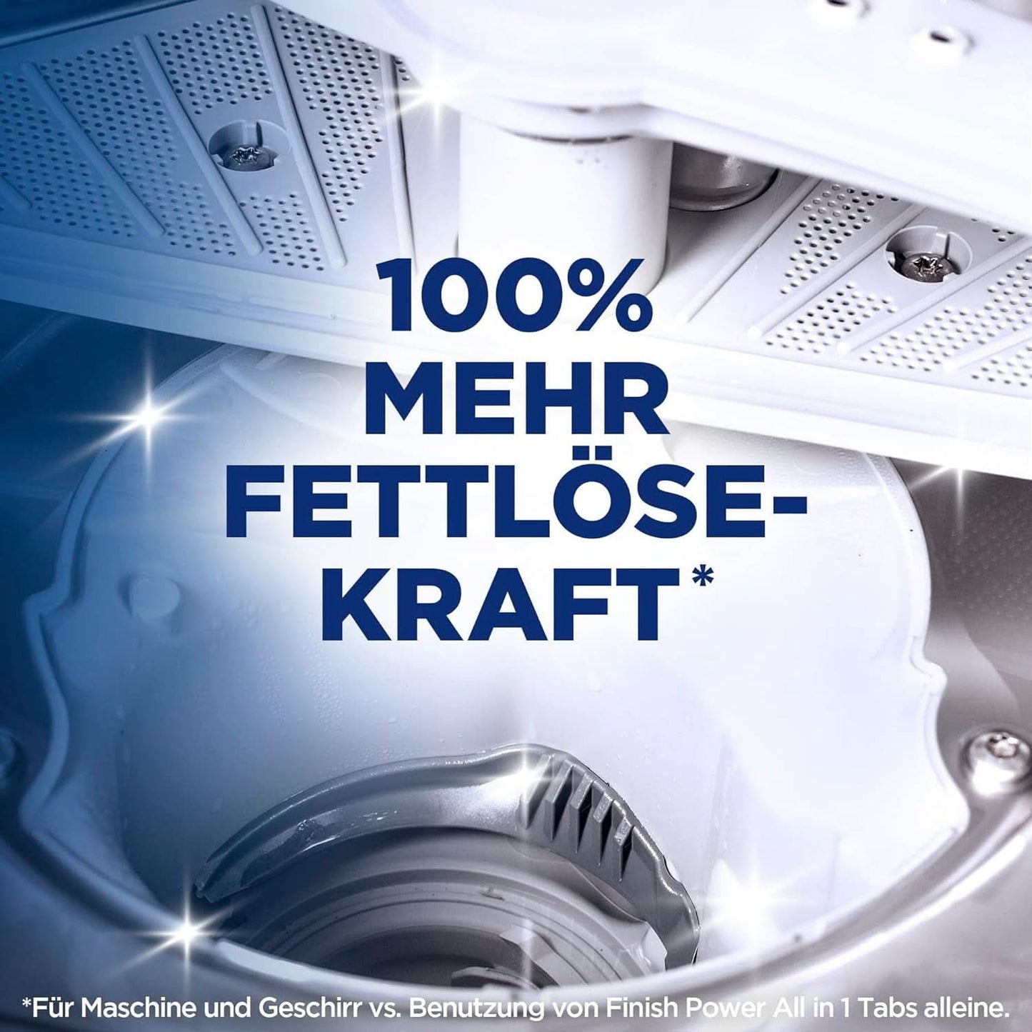 Finish Machine Cleaner Tabs - Tablety do myčky nádobí proti nečistotám a mastnotě uvnitř myčky, 3 tablety Naty Shop