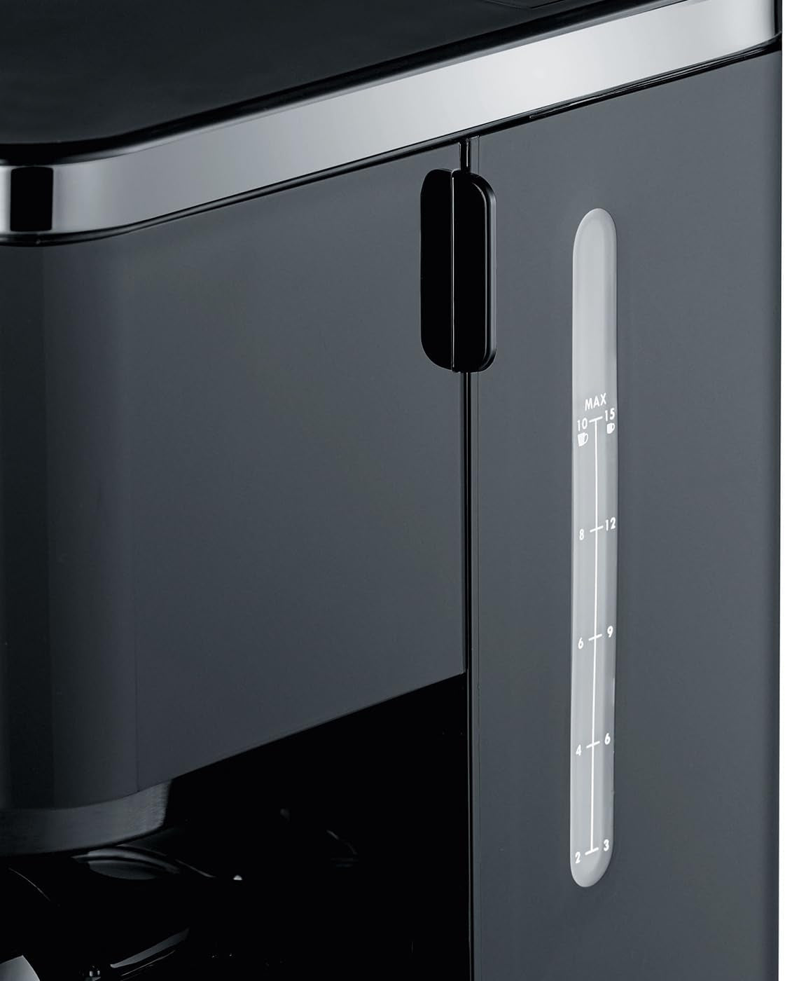 GRAEF. Filtr FK402 Espresso Machine Black, 1,25 l, funkce udržování teploty, časovač, funkce předinfuze, spařovací hlava pro optimální vývoj chuti, snadné použití