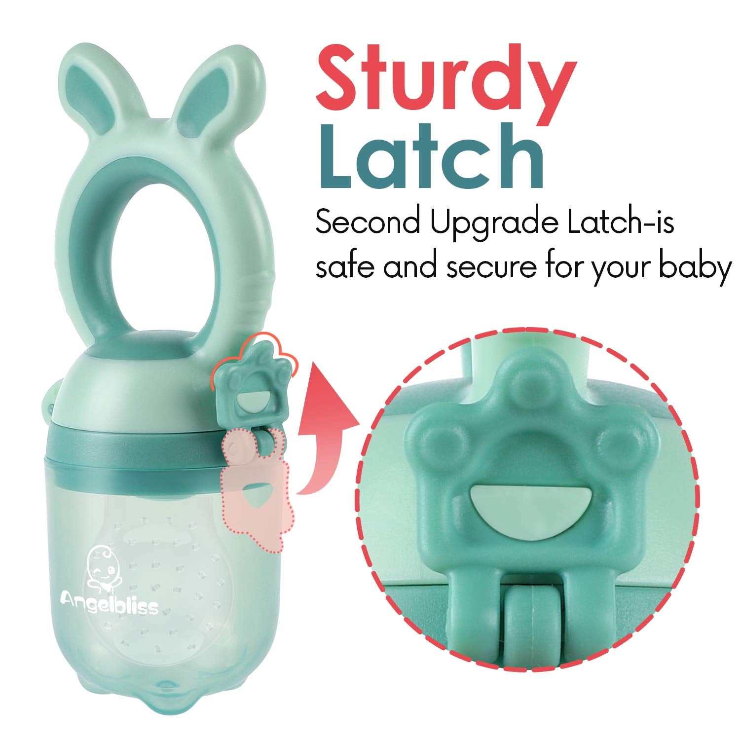 Tétine Pour Bébé/Tétine à Fruit/Tetine Grignoteuse Bebe/Tétine D'alimentation Pour Bébé - Toy de Dentition Pour Bébé, Sans BPA (balení 2 ks)