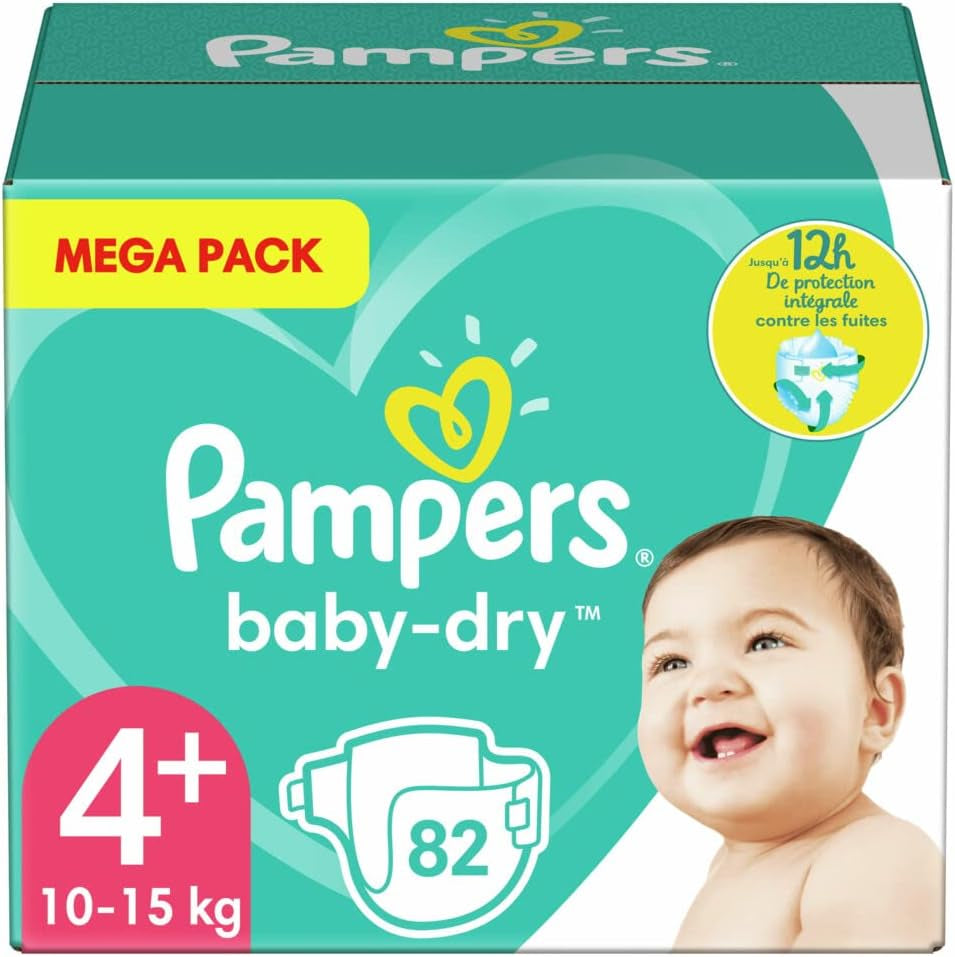 Plenky Pampers 81657566 Baby-Dry Pants, bílé