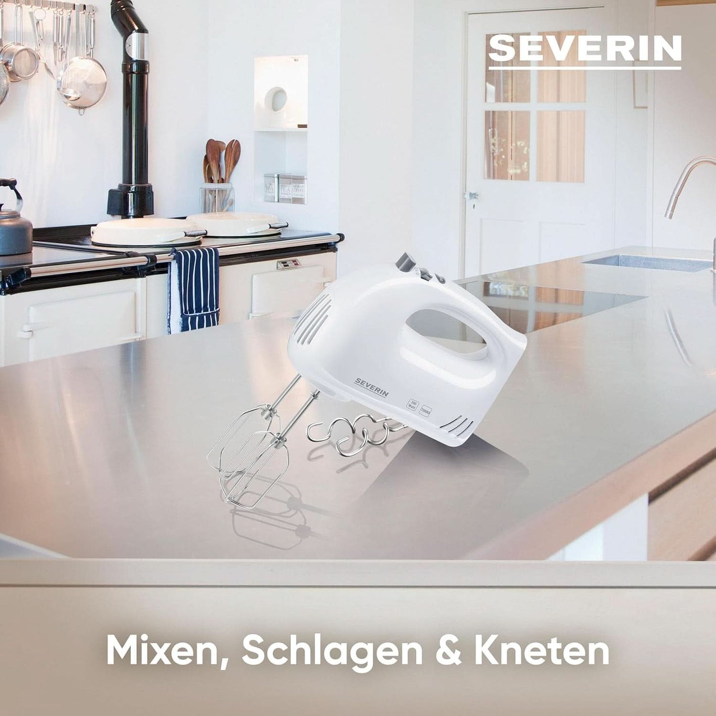SEVERIN ruční mixér HM3820 (LBH 20X9X14 Cm) LBH 20X9X14 Cm Weiß Kitchen Naty Shop