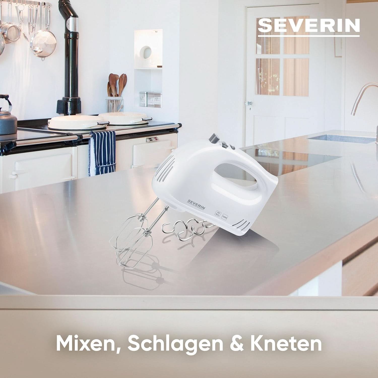 SEVERIN ruční mixér HM3820 (LBH 20X9X14 Cm) LBH 20X9X14 Cm Weiß Kitchen Naty Shop