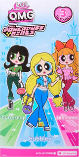 L.O.L. Překvapení! OMG The Powerpuff Girls Puppe - Bubbles - Enthält 1 Modepuppe, Inclusive Outfit and Accessories, 3 zum Sammeln