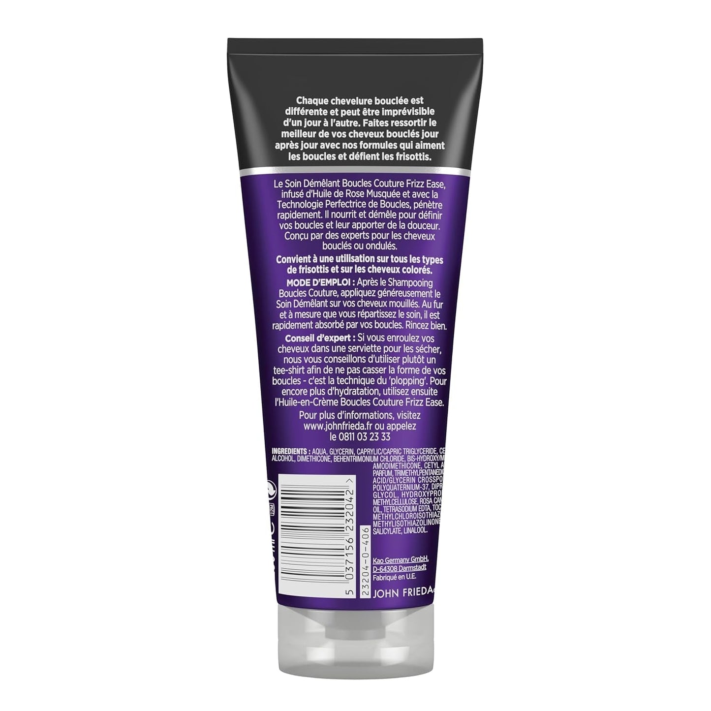 John Frieda Frizz Ease vlasový kondicionér pro rozčesávání vlasů, 250 ml Přípravky na rozčesávání vlasů Naty Shop