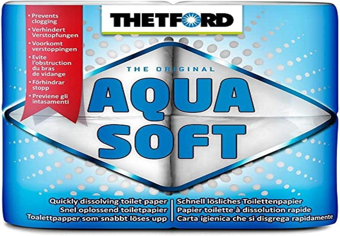 Toaletní papír Aqua Soft 4 role