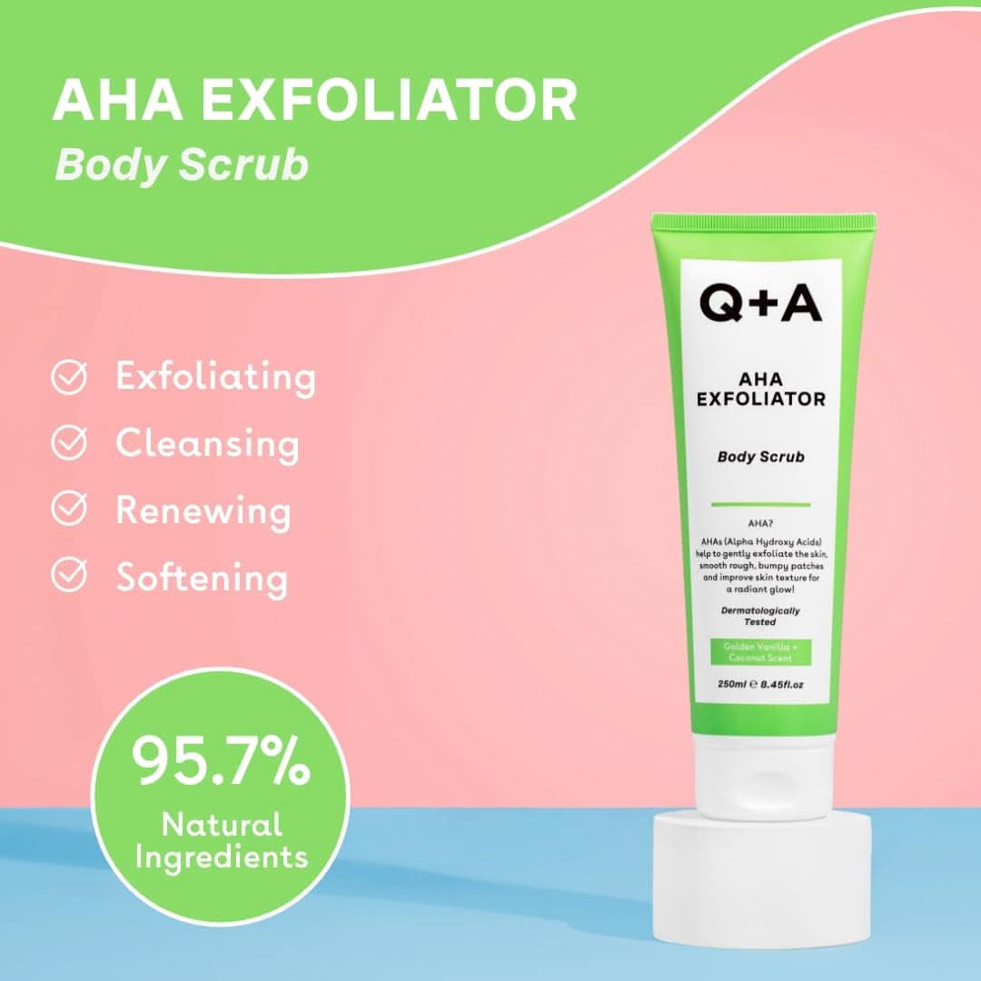 AHA peelingový tělový peeling, 250 ml Cosmetics and Beauty Naty Shop