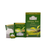 Ahmad Tea - Zelený čaj - Jednotlivě balené čajové sáčky s příchutí se 2 g čaje na porci - 20 páskovaných čajových sáčků (balení po 2)