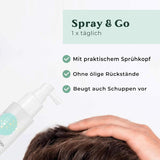 Rozmarýnový olej ve spreji na vlasy 100 ml - Rozmarýnový olej ve spreji přirozeně urychluje růst vlasů - Lék na růst vlasů pro ženy i muže - Sérum na vypadávání vlasů - Rozmarýnový vlasový olej od Cosphera Hair Care Naty Shop