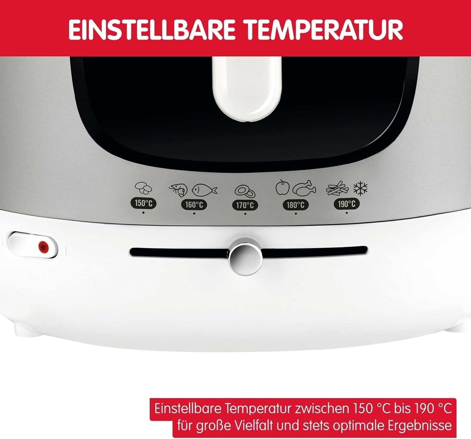 Fritéza AM4800 Mega 2Kg, olejová fritéza, pachový filtr, 1800 W Domácí spotřebiče Naty Shop