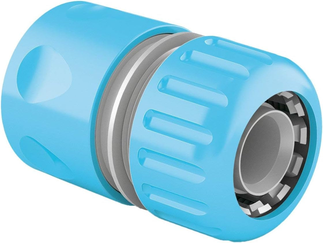 Rychlokonektor Cellfast – CellPRO 1" kontinuální průtokové nerezové spojovací prvky, 2 hadicové koncové připojení, ABS plast, 57-027, šedá