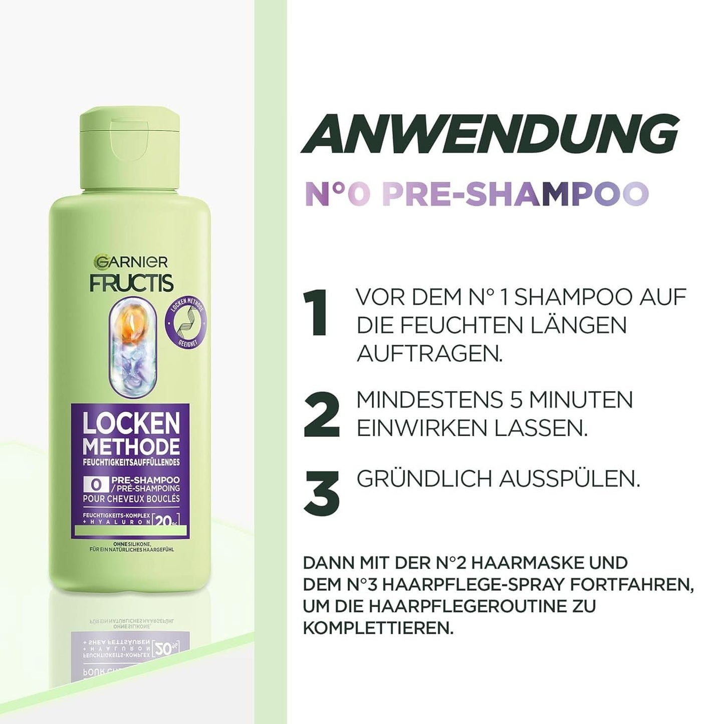 Garnier hydratační předšampon pro všechny typy kadeří, 200 ml Sprcha a vana Naty Shop