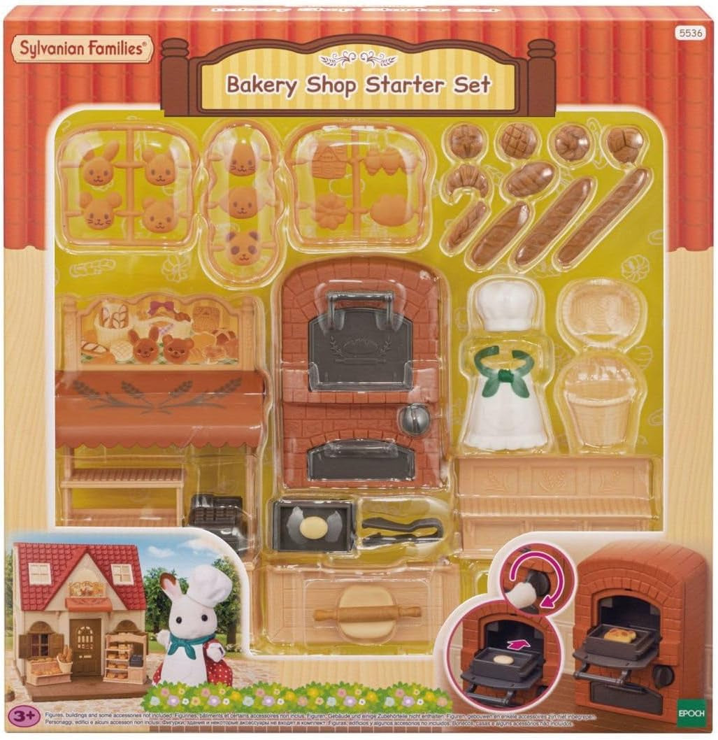 Sylvanian Families 5536 Starter House Bakery Set - Domeček pro panenky Hrací set Domky pro panenky Naty Shop Výchozí název