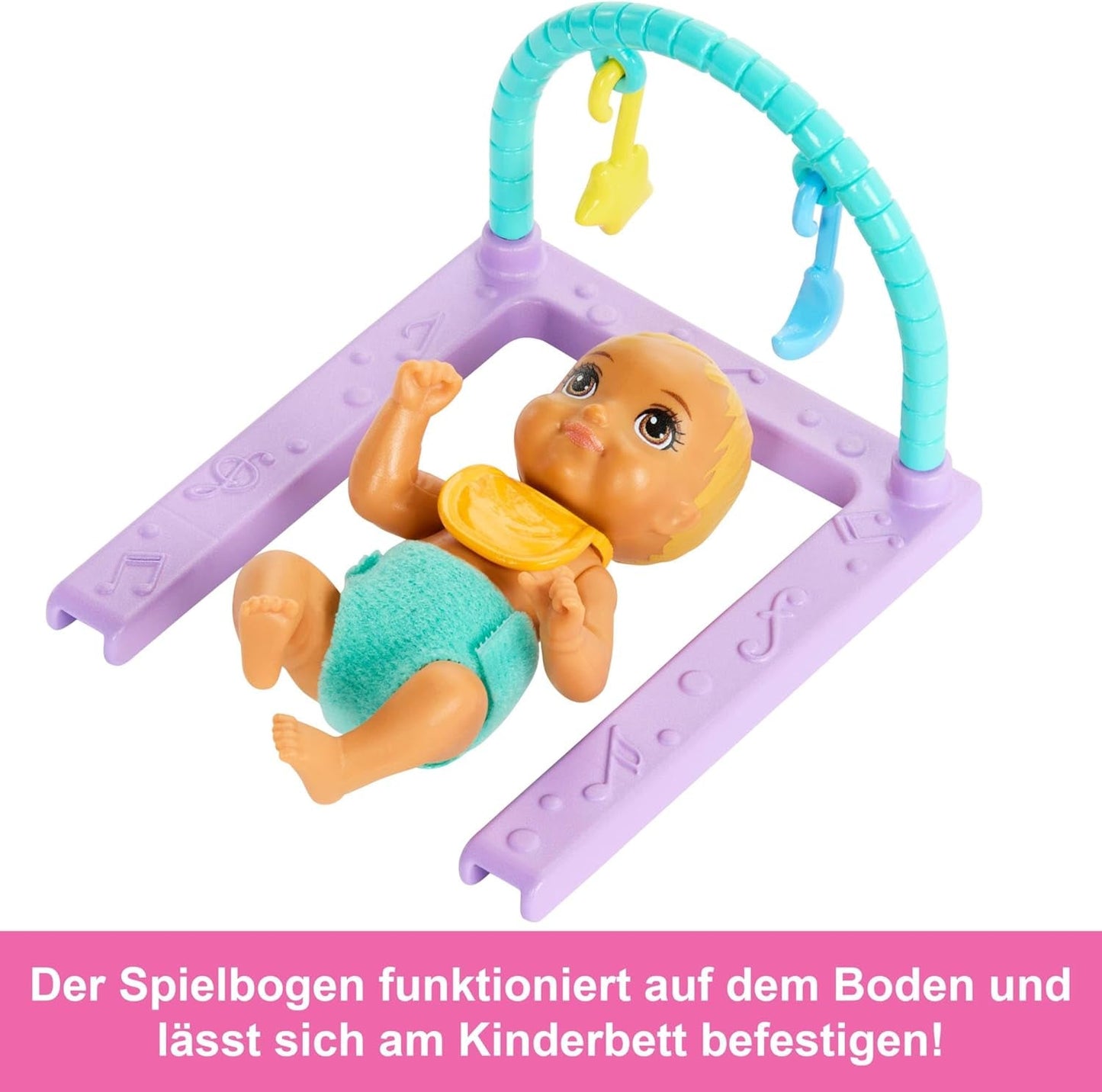 Panenka Barbie Skipper a dětský pokoj s doplňky, obsahuje dvojčata, 1 postýlku, 1 houpačku, 1 houpačku a další, HXM99 Naty Shop Dolls