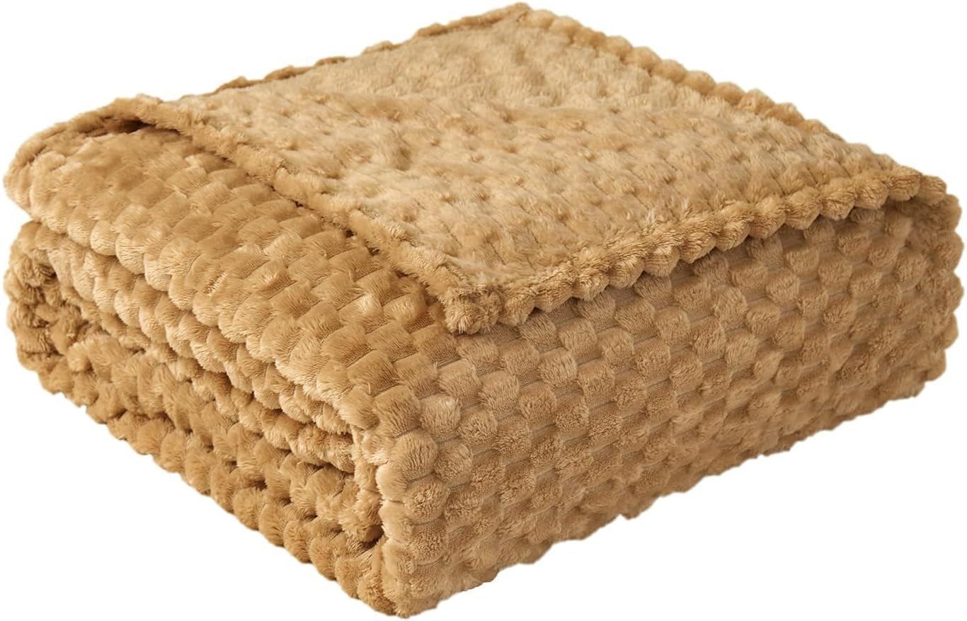 Deka Good Nite Comfort Nadýchaná deka 150 X 200 cm Měkký přehoz z mikrovlákna Deka Deka Pohodlná deka Teplá fleecová deka pro rozkládací pohovku Ložnice Šedé postele a deky Good Nite Béžová 130 X 150 Cm