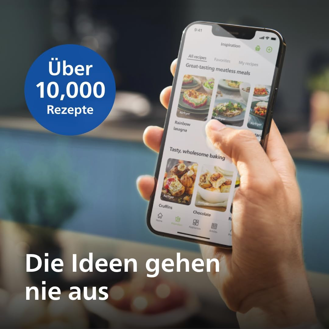 Philips 3000Er Airfryer XL – technologie Rapid Air, smažení až o 90 % méně tuku, kapacita 1,2 kg, 6,2 litrů, dotykový displej Spotřebiče Naty Shop