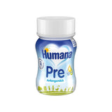 Humana Initial Milk Hotové k pití, od narození, Hotové mléko pro kojence, Kromě mateřského mléka nebo jako samostatné předkrmy, Dětská výživa pouze s DHA a laktózou, 24 x 90 ml Naty Shop Výchozí název