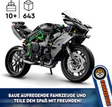 LEGO Technic Kawasaki Ninja H2R Motocykl, Děti a dospělí Dárek k narozeninám, Dekorace, Hračka, Model pro chlapce a dívky Věk 10+ 42170 Stavebnice Besuche den LEGO-Store