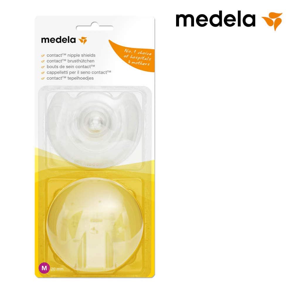 Medela 200.1594 Brusthütchen, Mehrfarbig Příslušenství pro potraviny a kojení Baby Naty Shop