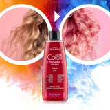 Joanna Ultra Color - Růžový kondicionér pro blond a světlé vlasy - Pastelově růžová - Přirozený lesk - Odstraňuje žlutý nádech z šedo-blond vlasů - Dočasný efekt - 150 ml Barva na vlasy Naty Shop