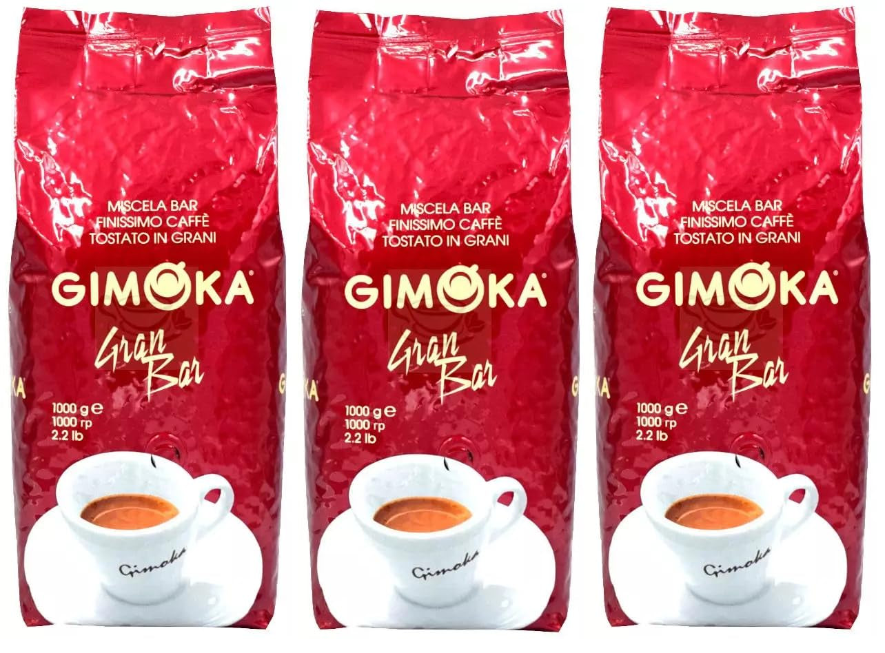 Celozrnná káva Gimoka Gran Bar 4x 1000g - typická italská!