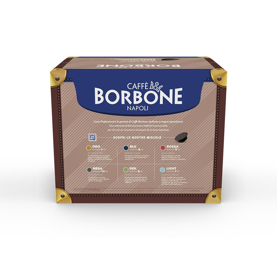 Caffè Borbone Kaffee Kapseln Don Carlo, Blue Mischung - 100 stück - Kompatibilní s Kaffeemaschinen der Marke Lavazza®* A Modo Mio®*