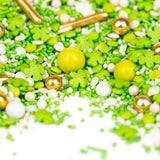 Super Streusel, Lucky Charms, Green Sugar Sprinkles, 90 gramů Sprinkles Naty Shop