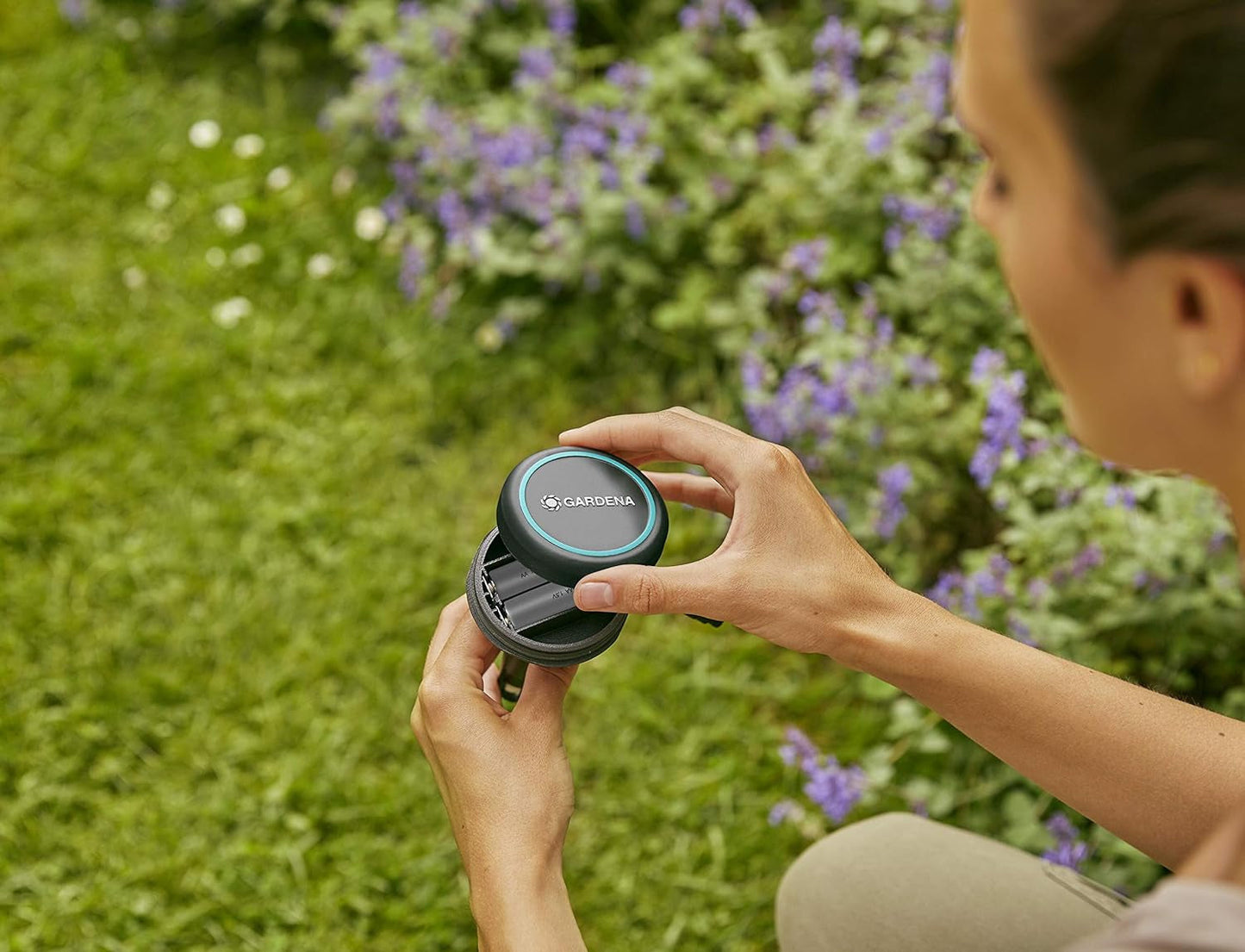 Prodlužovací kabel Gardena (10 m) pro dešťové čidlo a čidlo půdní vlhkosti, propojovací kabel se systémem Easy Click, rozšiřitelný až na 105 m, pro použití nad i pod zemí (01868-20)