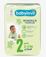 Prémiové pleny vel. 2, mini, 3-6 kg, 42 kusů