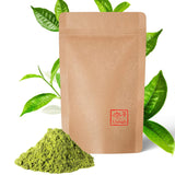 Uniqo Matcha čajový prášek 200 g ve znovuplnitelném ekologickém balení
