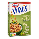 Oetker Vitalis Křupavé medy: Medové křupavé müsli ke snídani a svačině, 5 balení (5 x 600 g)